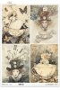 Kapelusznik, filiżanki, Alicja, dziewczynki, baśniowe kompozycje*Hatter, cups, Alice, girls, fairy tale compositions*Hutmacher, Tassen, Alice, Mädchen, Märchenkompositionen*Sombrerero, tazas, Alicia, niñas, composiciones de cuentos de hadas